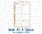 Kit 0303 - A5 - Plum Paper Daily - Weekly Kit - November - Into The Woods