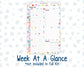 Kit 0225 - A5 - Plum Paper Daily - Weekly Kit - July - Carnival Joy