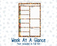 Kit 0302 - A5 - Plum Paper Daily - Weekly Kit - November - Thankful Season