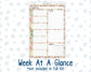 Kit 0295 - A5 - Plum Paper Daily - Weekly Kit - September - Apple Harvest