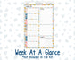 Kit 0234 - A5 - Plum Paper Daily - Weekly Kit - September - REF - Kit 0234 – Reader’s Escape - September