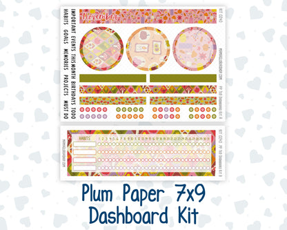 Kit 0240 - 7x9 - Plum Paper - Dashboard Kit - November - Cozy Thanksgiving