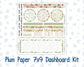 Kit 0295 - 7x9 - Plum Paper - Dashboard Kit - September - Apple Harvest