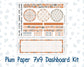 Kit 0237 - 7x9 - Plum Paper - Dashboard Kit - October - Forest Folk