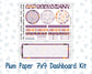 Kit 0236 - 7x9 - Plum Paper - Dashboard Kit - October - Sweet & Spooky