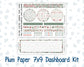 Kit 0245 - 7x9 - Plum Paper - Dashboard Kit - December - Vintage Christmas