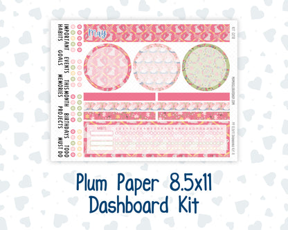 Kit 0218 Plum Paper 8.5x11 – Dashboard - Mother's Love- May