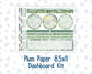 Kit 0264 - 8.5x11 - Plum Paper - Dashboard Kit - May - Spring Walk