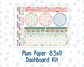 Kit 0306 - 8.5x11 - Plum Paper - Dashboard Kit - December - Jolly Mischief