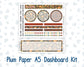 Kit 0302 - A5 - Plum Paper - Dashboard Kit - November - Thankful Season