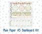 Kit 0295 - A5 - Plum Paper - Dashboard Kit - September - Apple Harvest