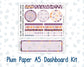 Kit 0236 - A5 - Plum Paper - Dashboard Kit - October - Sweet & Spooky