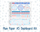 Kit 0224 - A5 - Plum Paper - Dashboard Kit - July - Patriotic Parade