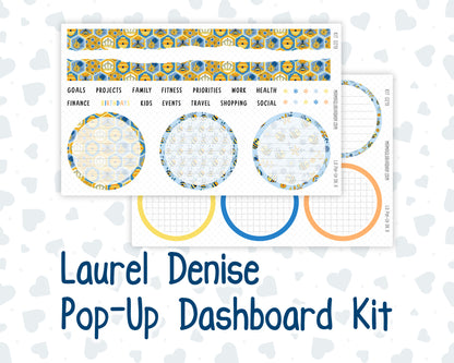 Kit 0219 - Laurel Denise Pop-Up - Dashboard Kit - May - Bee's Business