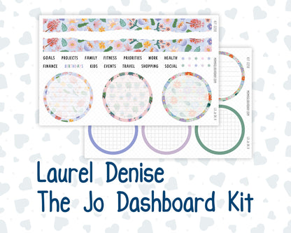 Kit 0258 - Laurel Denise The Jo Planner - Dashboard Kit - March - Plant Therapy