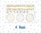 Kit 0300 - Laurel Denise The Jo Planner - Dashboard Kit - October - Autumn Stroll