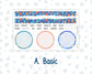 Kit 0268 - Laurel Denise The Jo Planner - Dashboard Kit - June - Sea Sweeties
