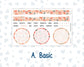 Kit 0179 - Laurel Denise Pop-Up - Dashboard Kit - August - Peaches