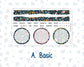 Kit 0304 - Laurel Denise The Jo Planner - Dashboard Kit - November - Autumn In Bloom
