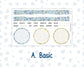 Kit 0265 - Laurel Denise The Jo Planner - Dashboard Kit - May - Honeybee Sky