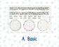 Kit 0245 - Laurel Denise Pop-Up - Dashboard Kit - December - Vintage Christmas