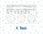 Kit 0251 - Laurel Denise The Jo Planner - Dashboard Kit - January - Pine & Paws
