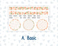 Kit 0228 - Laurel Denise Pop-Up -Dashboard Kit - August - Just Peachy