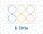 Kit 0265 - Laurel Denise The Jo Planner - Dashboard Kit - May - Honeybee Sky