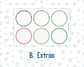 Kit 0267 - Laurel Denise The Jo Planner - Dashboard Kit - May - Flowers For Mama