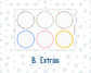 Kit 0279 - Laurel Denise The Jo Planner - Dashboard Kit - August - Not Ready For School