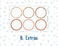 Kit 0296 - Laurel Denise The Jo Planner - Dashboard Kit - September - Coffee Break