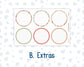 Kit 0308 - Laurel Denise The Jo Planner - Dashboard Kit - December - Knit & Holly