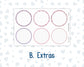 Kit 0204 - Laurel Denise Pop-Up - Dashboard Kit - February - Valentines Garden