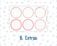 Kit 0294 - Laurel Denise The Jo Planner - Dashboard Kit - September - Rosy Reveria