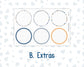 Kit 0299 - Laurel Denise The Jo Planner - Dashboard Kit - October - Book Nook