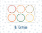 Kit 0271 - Laurel Denise The Jo Planner - Dashboard Kit - June - Strawberry Shore