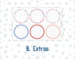 Kit 0273 - Laurel Denise The Jo Planner - Dashboard Kit - July - Americana In Bloom