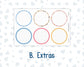 Kit 0305 - Laurel Denise The Jo Planner - Dashboard Kit - December - Sugarplum Parade