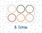 Kit 0298 - Laurel Denise The Jo Planner - Dashboard Kit - October - Velvet Bloom