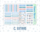 Kit 0216 -7x9 - Daisy Days - Weekly Kit For EC Horizontal Planners - May