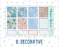 Kit 0216 -7x9 - Daisy Days - Weekly Kit For EC Horizontal Planners - May