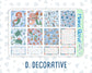 Kit 0217 -7x9 - Once Upon A Time - Weekly Kit For EC Horizontal Planners - May