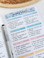 Kit 0246 - 7x9 | A5 MakseLife - Weekly Actions & Reflections - December - Gingerbread Sweets