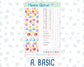 Kit 0225 - 7x9 Compact Vertical - Weekly Kit - July - Carnival Joy