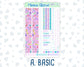 Kit 0230 - 7x9 Compact Vertical - Weekly Kit - August - School Daze