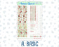 Kit 0244 - 7x9 Compact Vertical - Weekly Kit - December - Santas Village