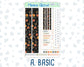 Kit 0238 - 7x9 Compact Vertical - Weekly Kit - October - Starry Autumn Nights