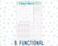 Kit 0225 - 7x9 Compact Vertical - Weekly Kit - July - Carnival Joy