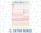 Kit 0218- 7x9 Compact Vertical - Mother's Love- Weekly - May