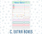 Kit 0225 - 7x9 Compact Vertical - Weekly Kit - July - Carnival Joy